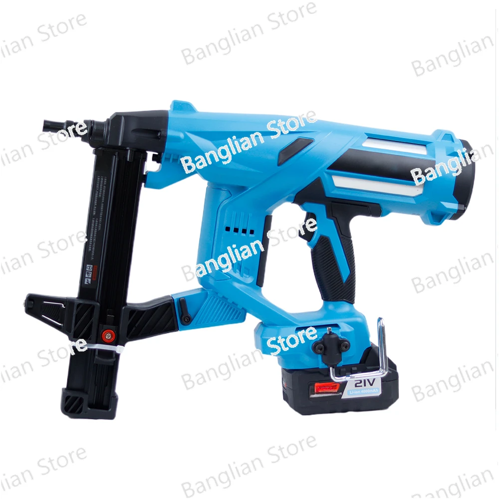 

Electric Woodworking Steel Nail Gun Charging Door and Window 20V/4Ah 100J
