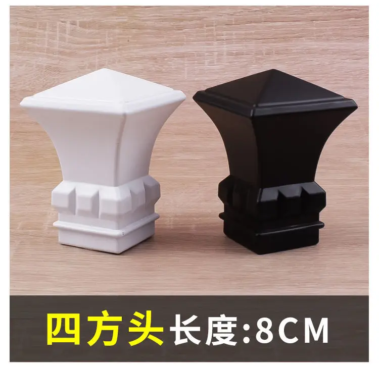 Description Picture 6 of item1pc Roman Rod Curtain Head Curtain Rod Head Universal Curtain Roman Rod Cap Curtain Poles, Tracks & Accessories Home Decore