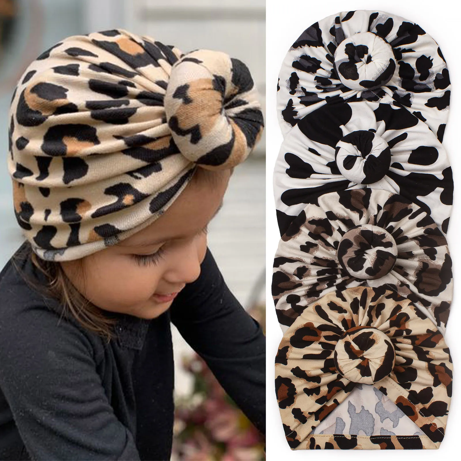 Baby Hat Turban Cap for Boys Girls