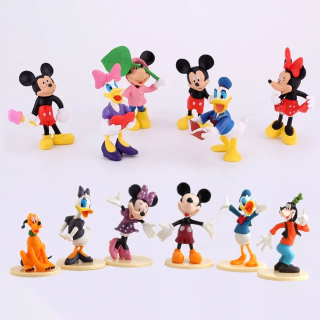 Disney Cartoon Mickey Minnie Mouse decorazioni per torte da forno ornamenti  Cake Topper per bambini forniture per decorazioni per feste di compleanno -  AliExpress