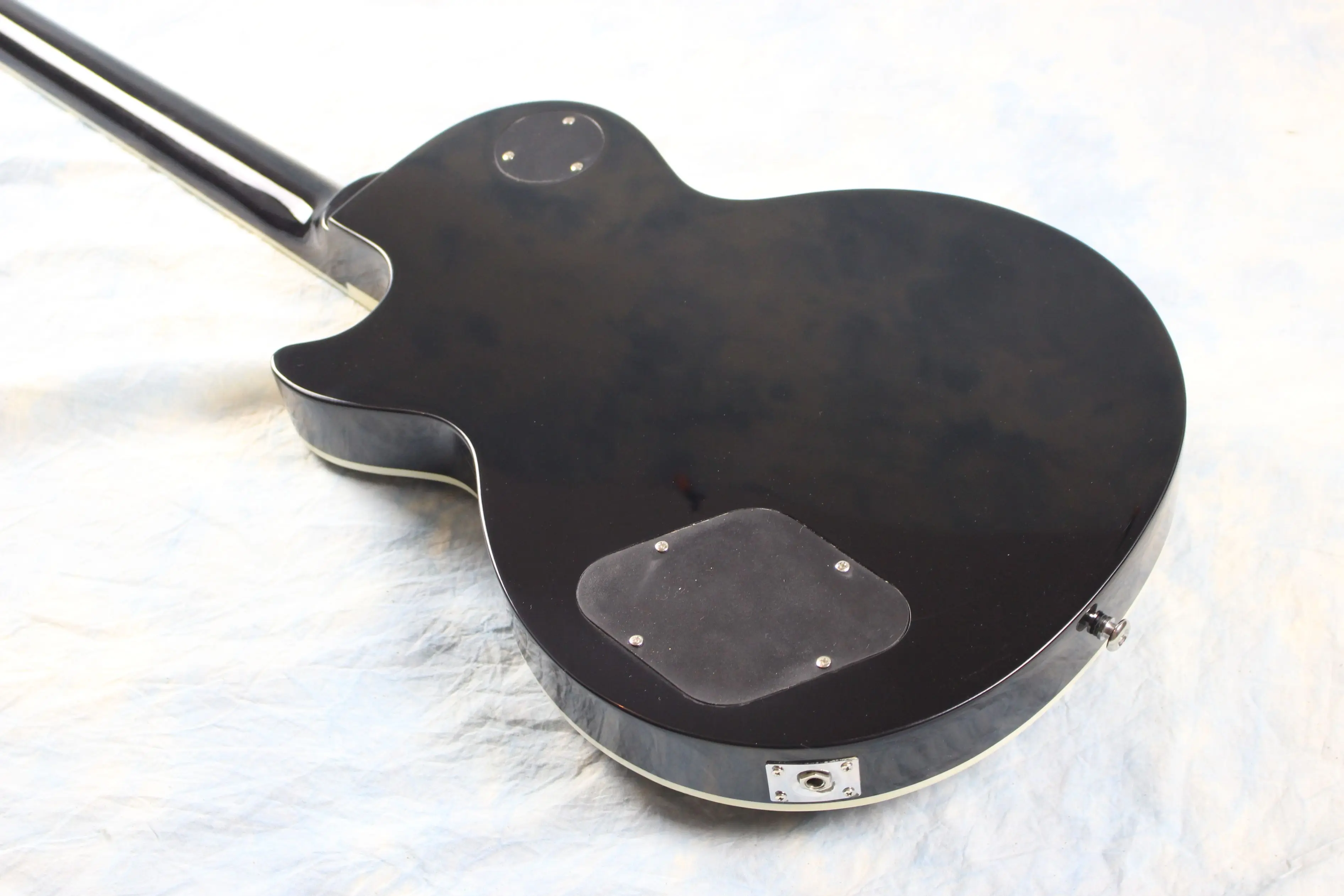 Headless Electric Guitar LP Mahogany Chrome Hardware