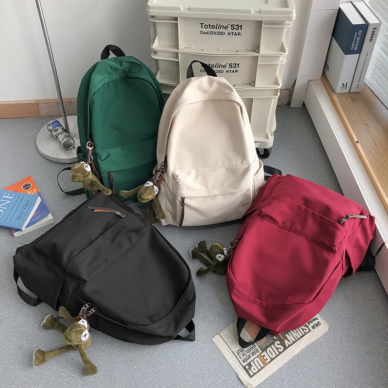 Nylon Fabric Backpack Simple 