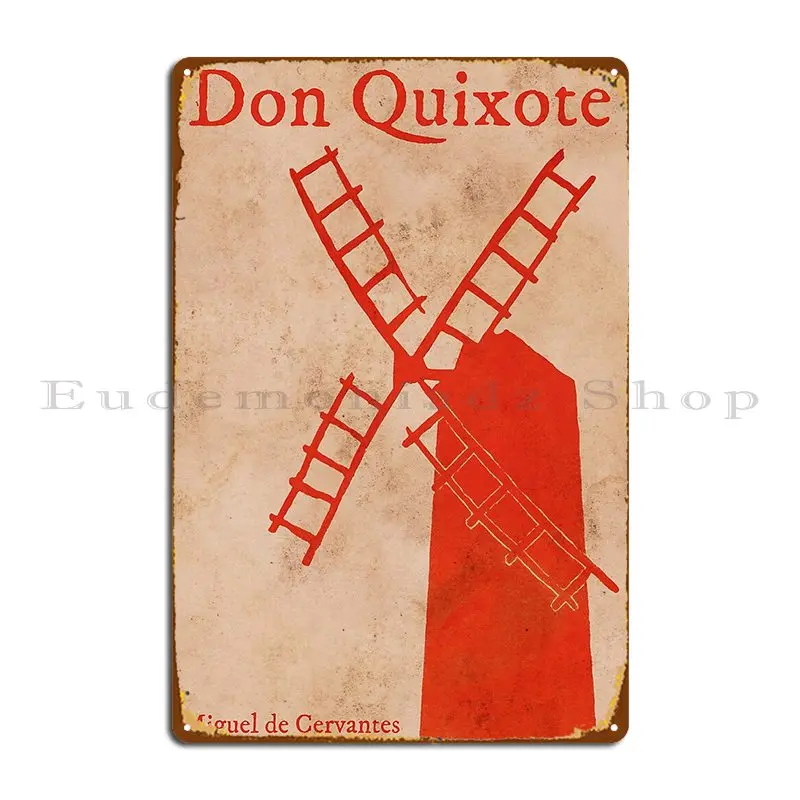 

Металлический знак Don Quixote, настенная роспись, клубный паб, Настенная пещера, печать, жестяной знак, плакат