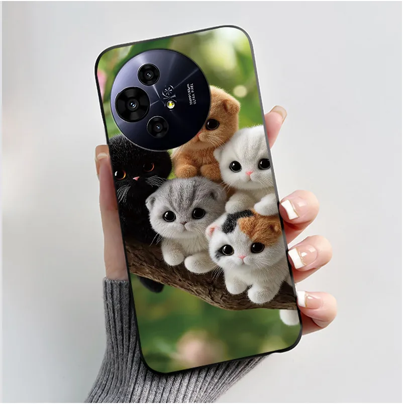 Sleek Black Anti-Scratch Thin Soft Cover