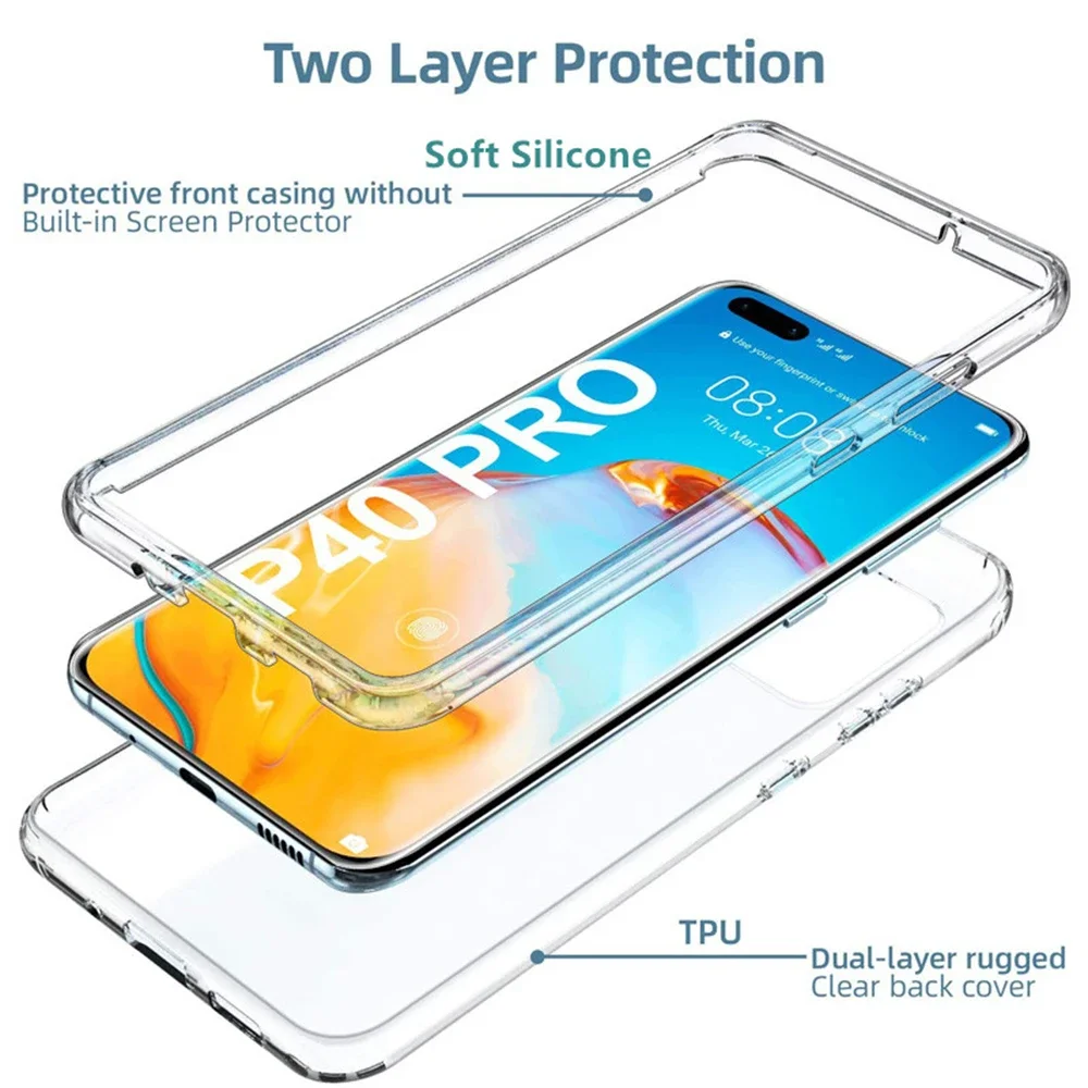 Full Body 360° Protective Phone Case with Front & Back Coverage