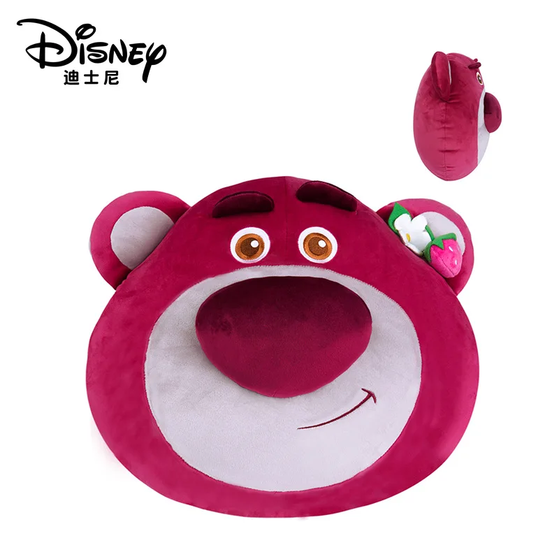 

Оригинальная игрушечная полоса Диснея, лотсо хуггин, мягкая кукла, подушка, картонная клубника, медведь, детские подарки для девочек, декор дивана