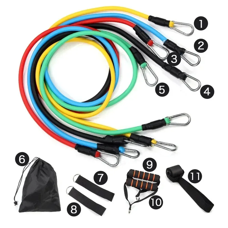 Resistance Bands Pull Rope Sport Set resistance bands resistance band resistance strap pull up assistance bands chest expander fitness tension rope yoga stretch strap suspension training strap
