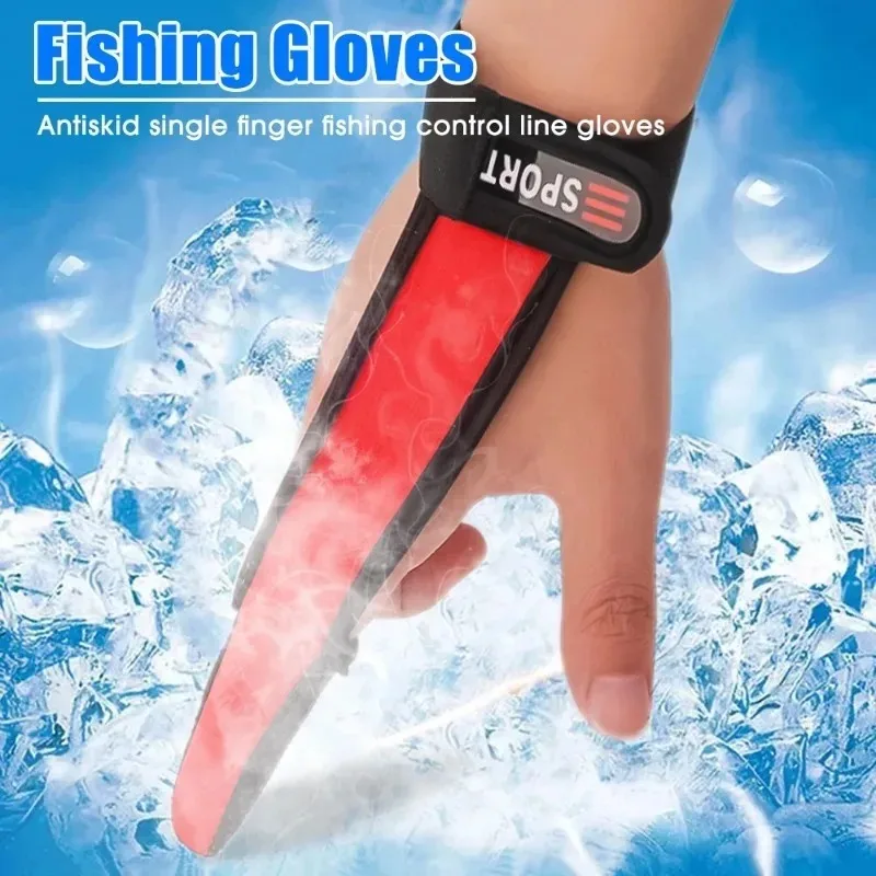 Fishing Single Finger Protector Casting Line Throwing Anti-Slip Anti-Cut Fishing Gloves Outdoor Accessories Supplies fishing gloves
