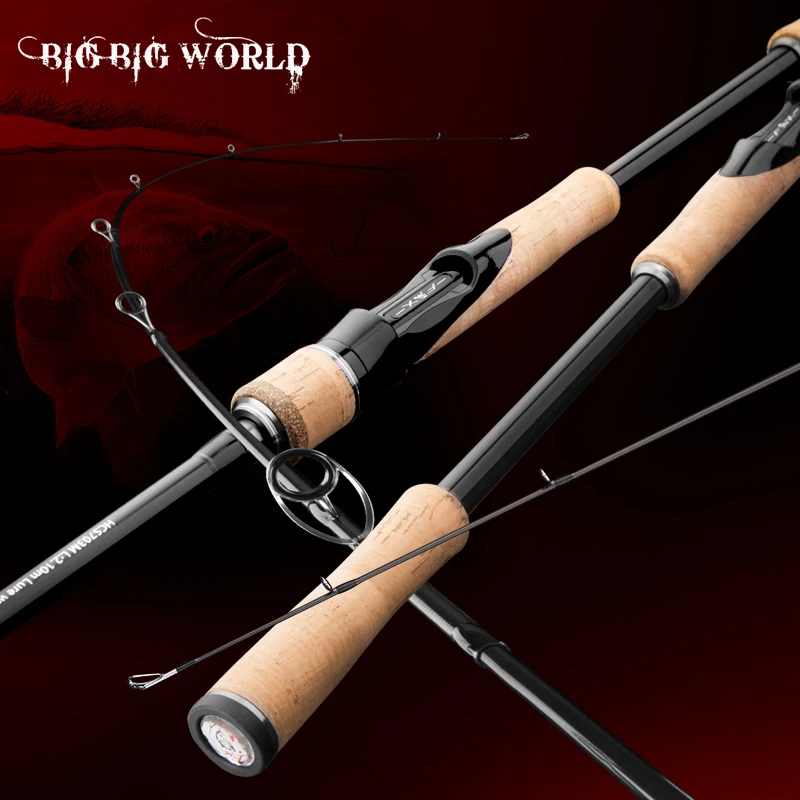 BIGBIGWORLD HURRICANE Carbon 3 Section Baitcasting Travel Super Light  Fishing For Spinning Lure Rod 1.8-/2.7m 5g-40g Fishing Rod - AliExpress