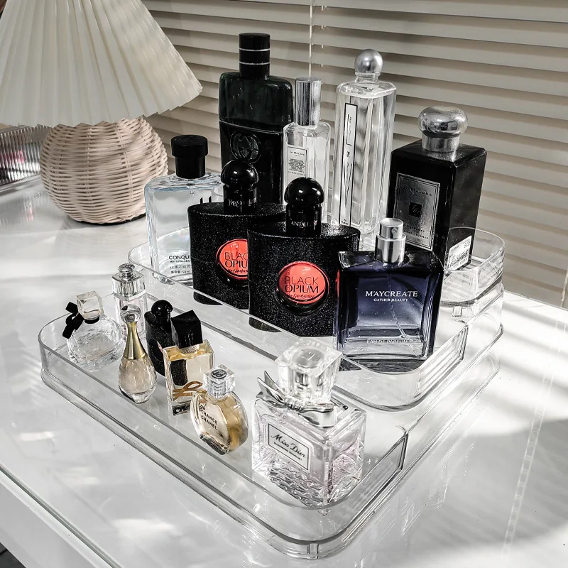 Desktop Perfume & Skincare Organizer Rack 1