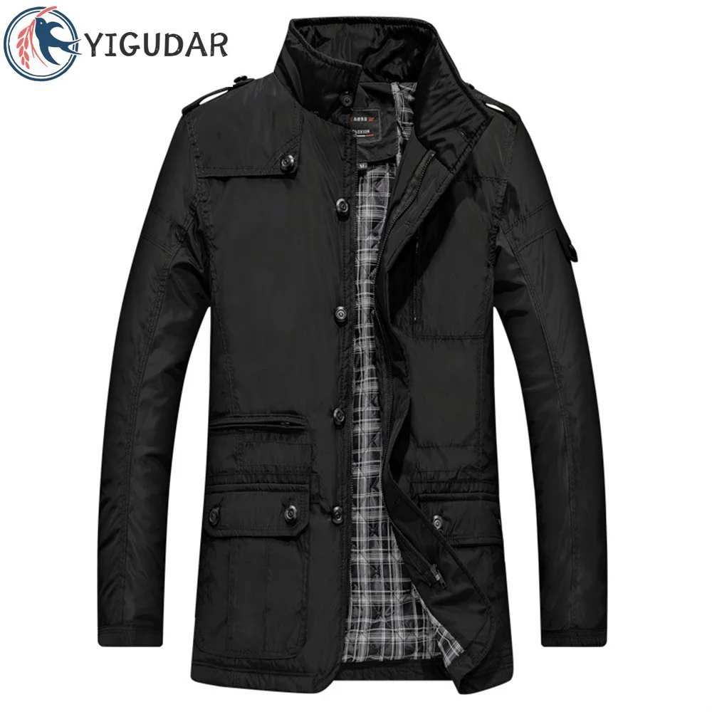 

Мужская зимняя уличная куртка, Повседневная Водонепроницаемая утепленная куртка из хлопка, со съемной подкладкой, с защитой от ветра, 2023