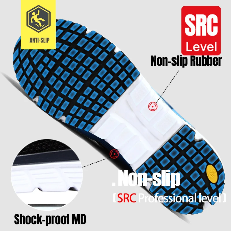 Women's safety work shoes anti-static steel toe safety shoes