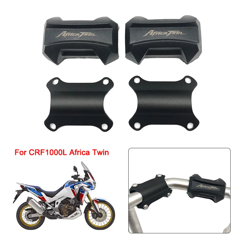 

For Honda CRF1000L Africa Twin CRF 1000L CRF1000 L Motorcycle Engine Crash Bar Protector Bumper Guard Decorative Block 25mm