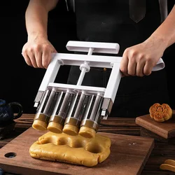 Mooncake filling dispenser Filling dough quantifier Peach crisp divider Mung bean cake hand pressing filling machine baking mold