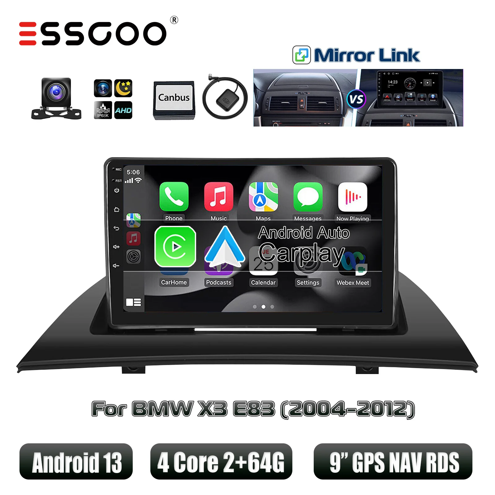 2-64G Carplay Cam