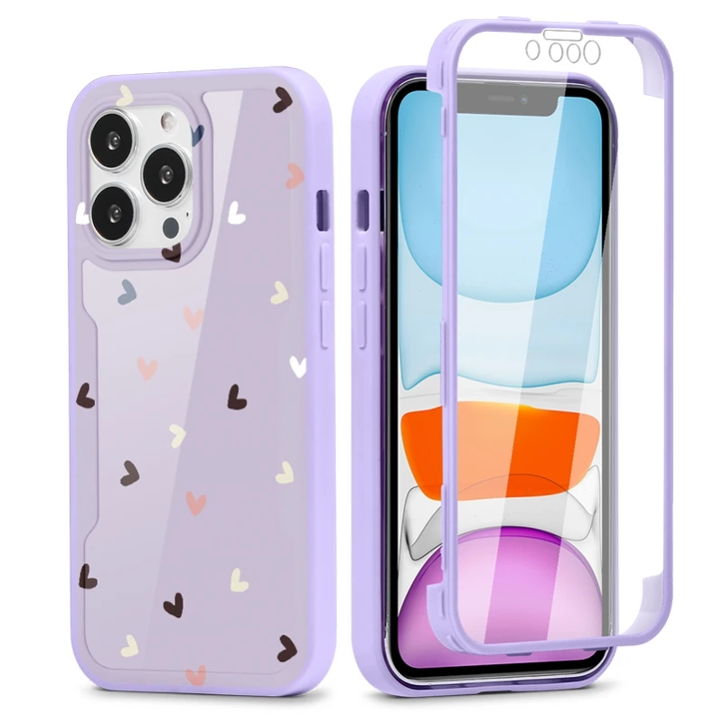 360 Full Body Cover For Samsung Galaxy A72 A52 Quantum2 A32 A22 A21S A12 Nacho A02 A02S S21 FE Ultra Plus Shockproof Marble Case kawaii samsung phone cases