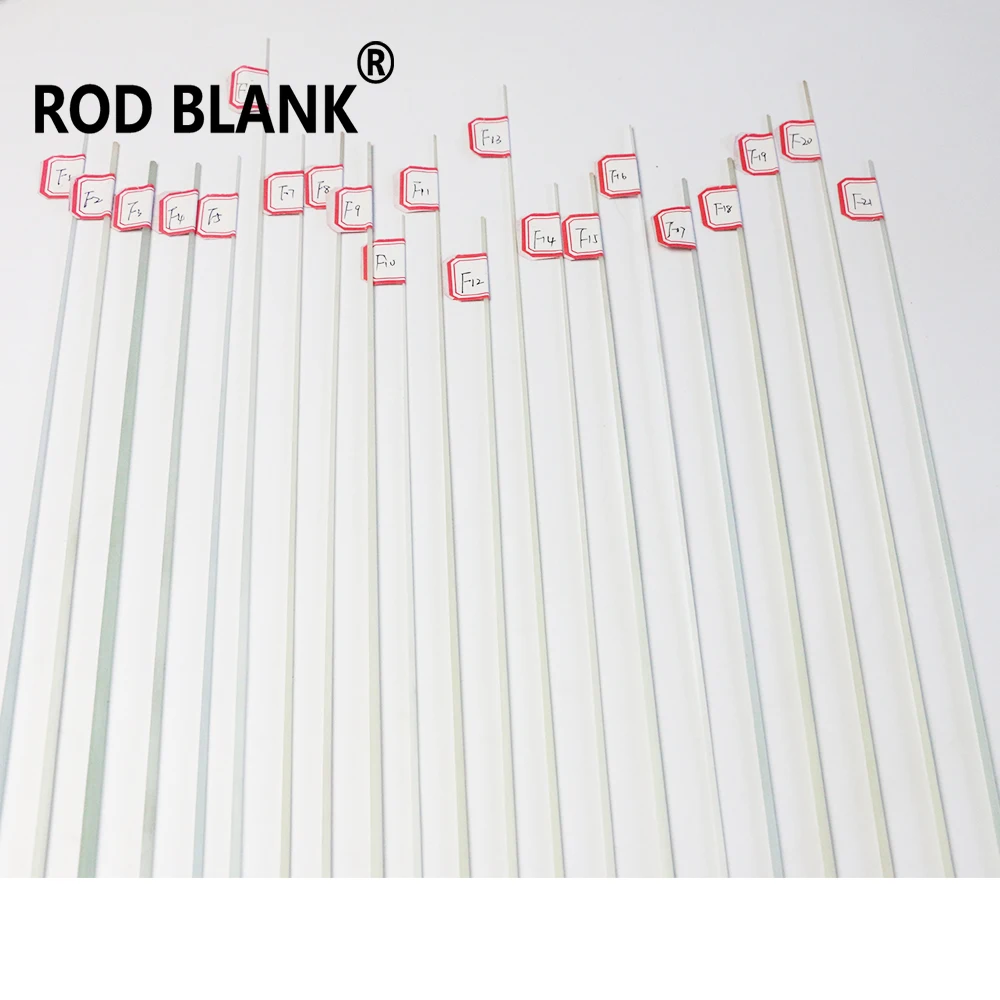 Fishing Rod 5Pcs Solid Fiberglass Rod Blank 45-56cm Tip Section Ics Building Repair Component