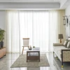 YCENTRE Linen Tulle Curtains For Living Room Modern Flax Sheer For Bedroom Solid Voile For Children Window Drapes 4
