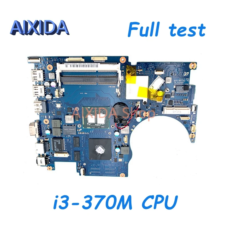 

AIXIDA BA41-01320A BA41-01321A BA41-01319A Mainboard For samsung NP-SF510 SF510 NP-QX410 QX410 Laptop motherboard i3-370M CPU