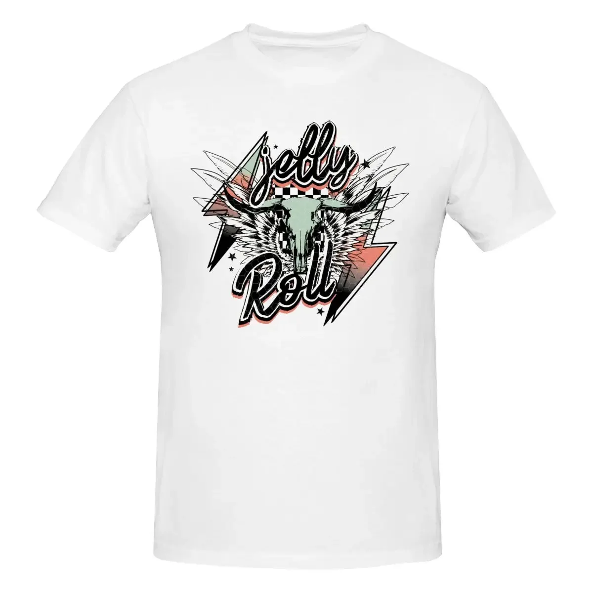 

Jelly Roll Men's Classic Unisex Cotton T-Shirt for Men & Women, Classic Tee