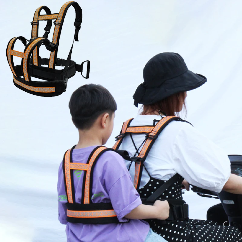 Child Seat Baby Carrier Belt Electric Car Motorcycle Safety Harness Kids Seat Security Protection Belt Motorcycle Accessories