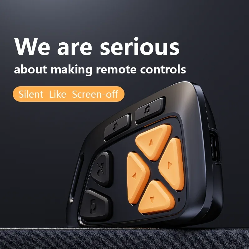 Bluetooth Remote Control Wireless Page Turner Camera Shutter Button For Kindle App Remote 10M Control Range For Phone