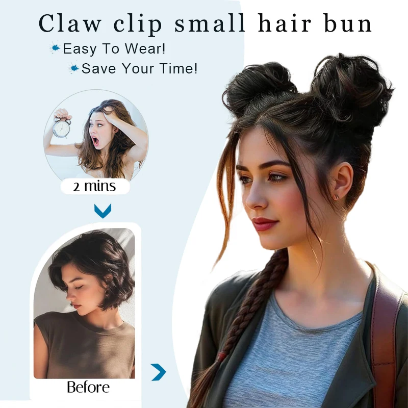 Elegant Women's Hair Bundle With Stretchable Synthetic Heat-Resistant Fiber Adjustable Design, Suitable for all Women to use