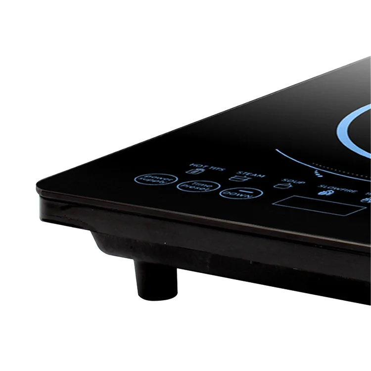 Factory Price Electric Stove, Single Burner LED 2200W Button Cooktop Household Induction Cooker/