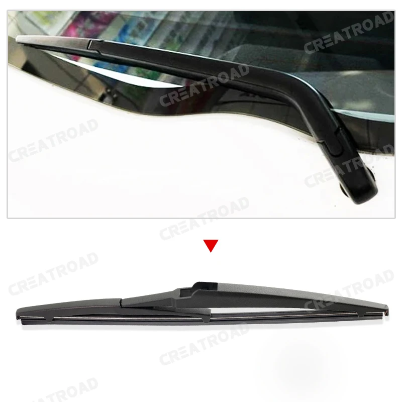 Wiper 11" Rear Wiper Blade For Kia Rio 3 MK3 2011 - 2017 Windshield Windscreen Rear Window 3