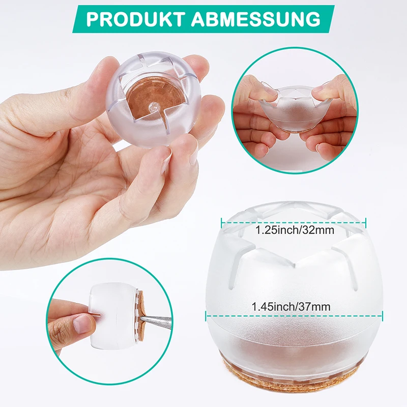 16pcs 32mm to 37mm
