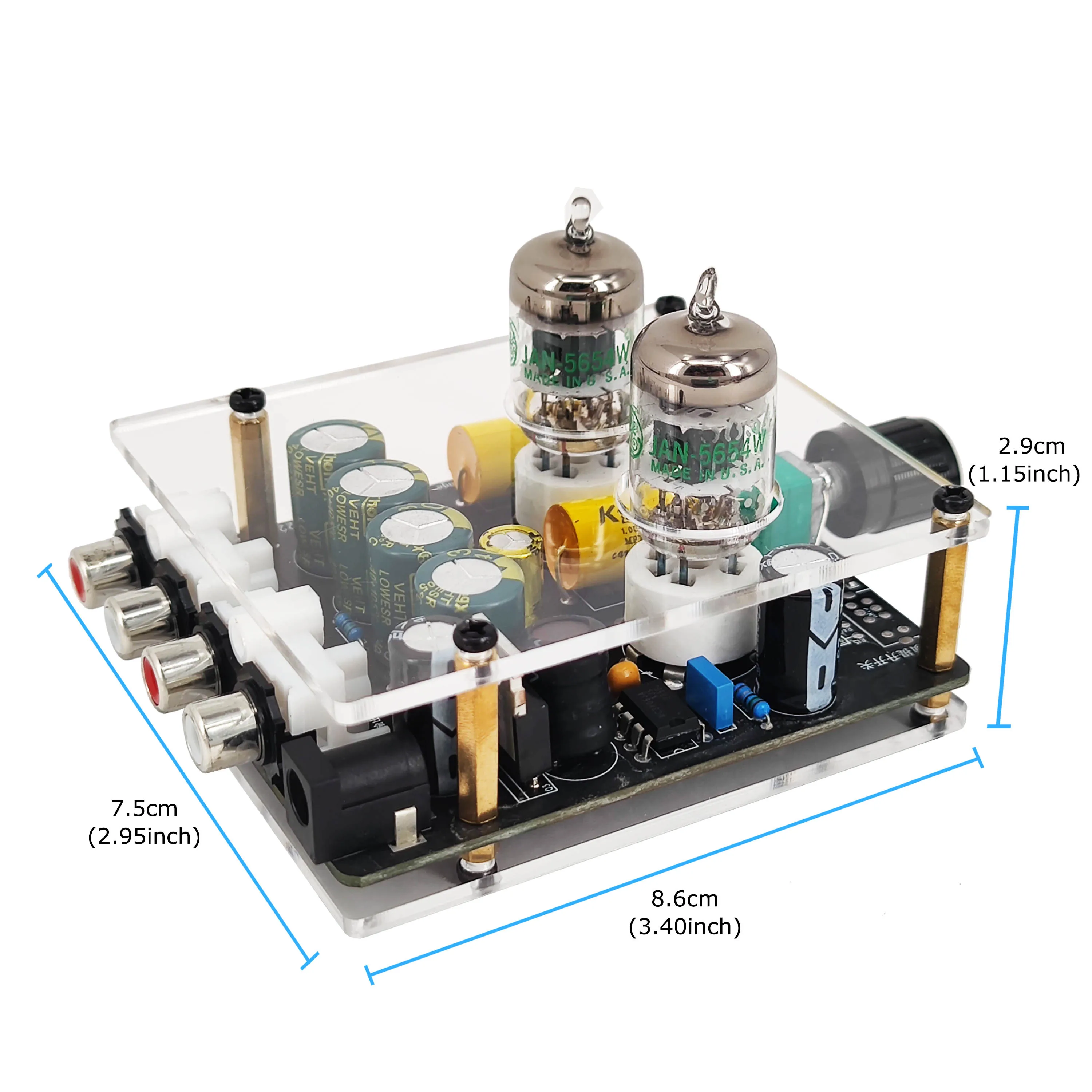 Updated Geupdated Amplificador de Som Tubo Hi-fi Pré-amplificador Buffer Bile Som do Alto-falante Teatro em Casa Atualizado - Image 3