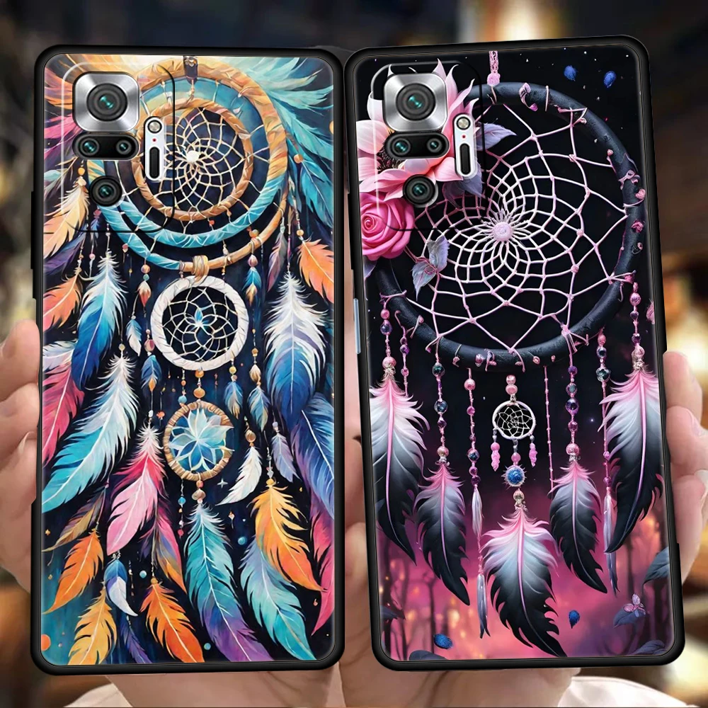 Mandala Dreamcatcher Soft TPU Phone Case Cover