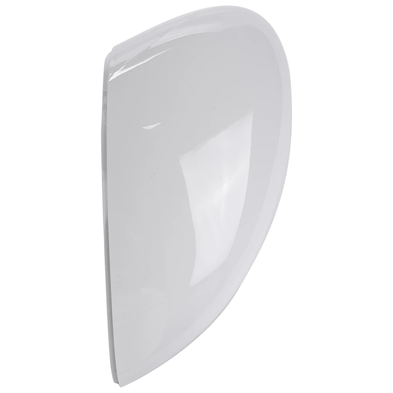 New1pcs White Rearview Side View Mirror Replacement Cover Cap Case