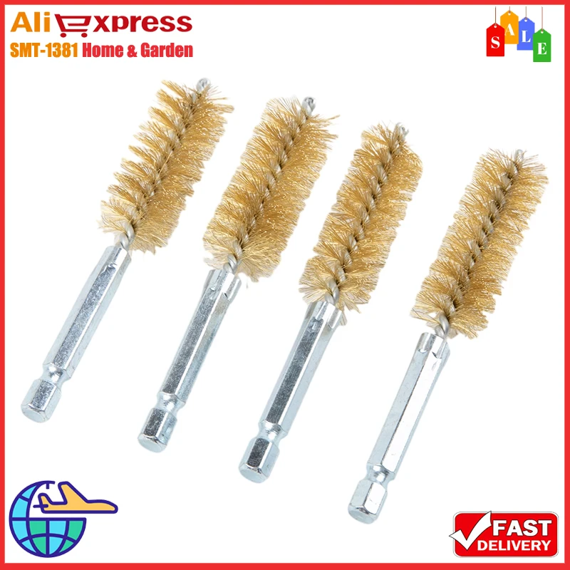 

8-25mm Wire Tube Machinery Cleaning Brush Rust Cleaner Washing Polishing Tools For Automotive Manufacturing Processing Industry