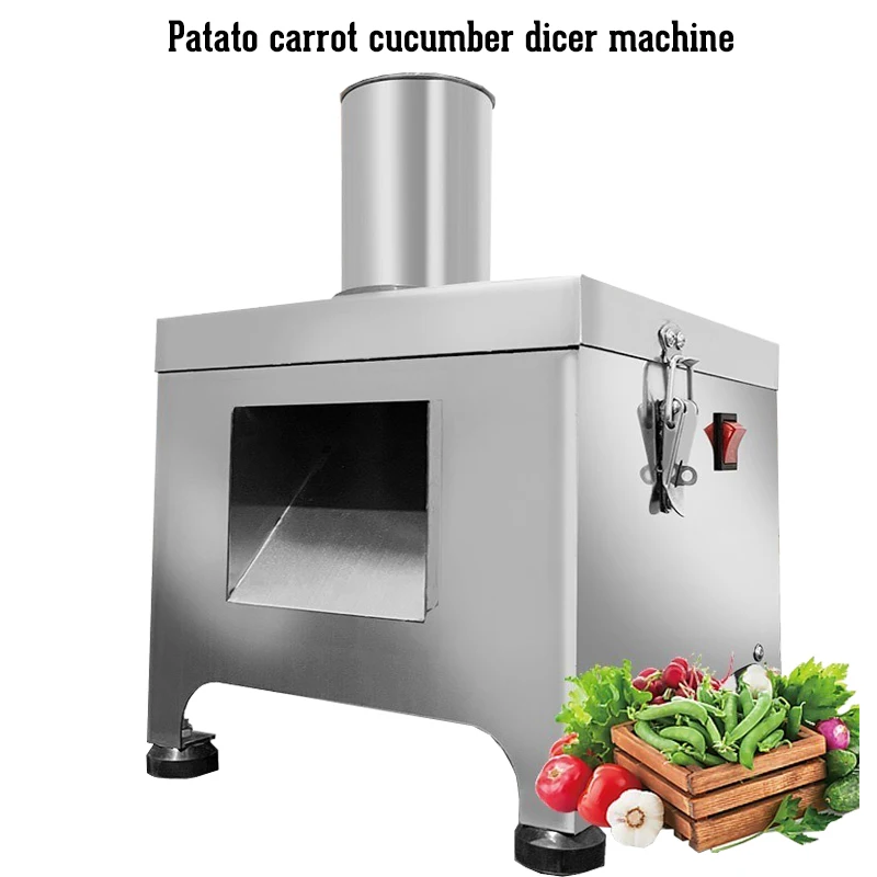 Commercial Radish Cube Dicing Cutting Machine Carrot Potato Tomato Dicer  Vegetable Dicing Machines - AliExpress