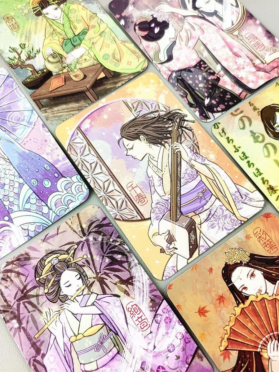 Hanamikoji Board Game Cooperative Cards Games Family/Party