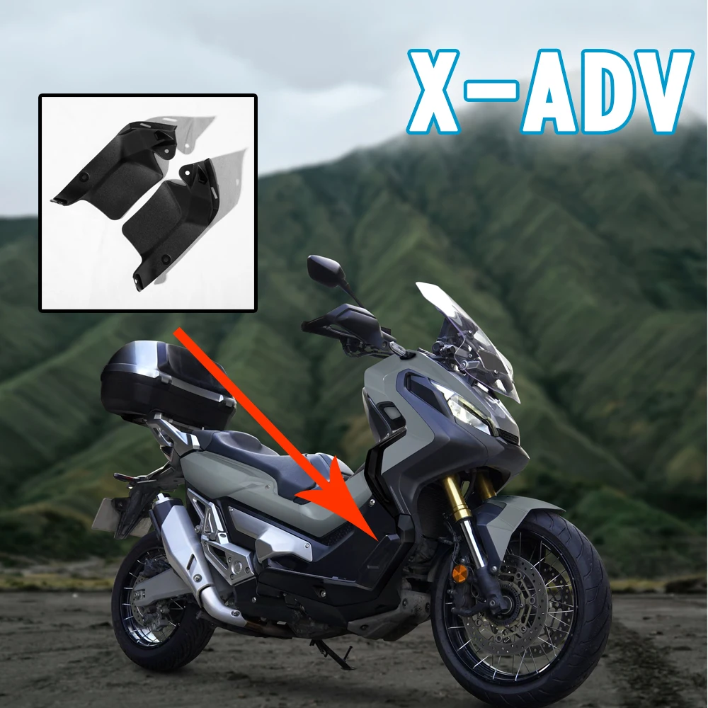 For Honda X Adv X Adv 750 Xadv 17 18 19 Motorcycle Bottom Pocket Inner Fairing Cover Unpainted Accessories Aliexpress