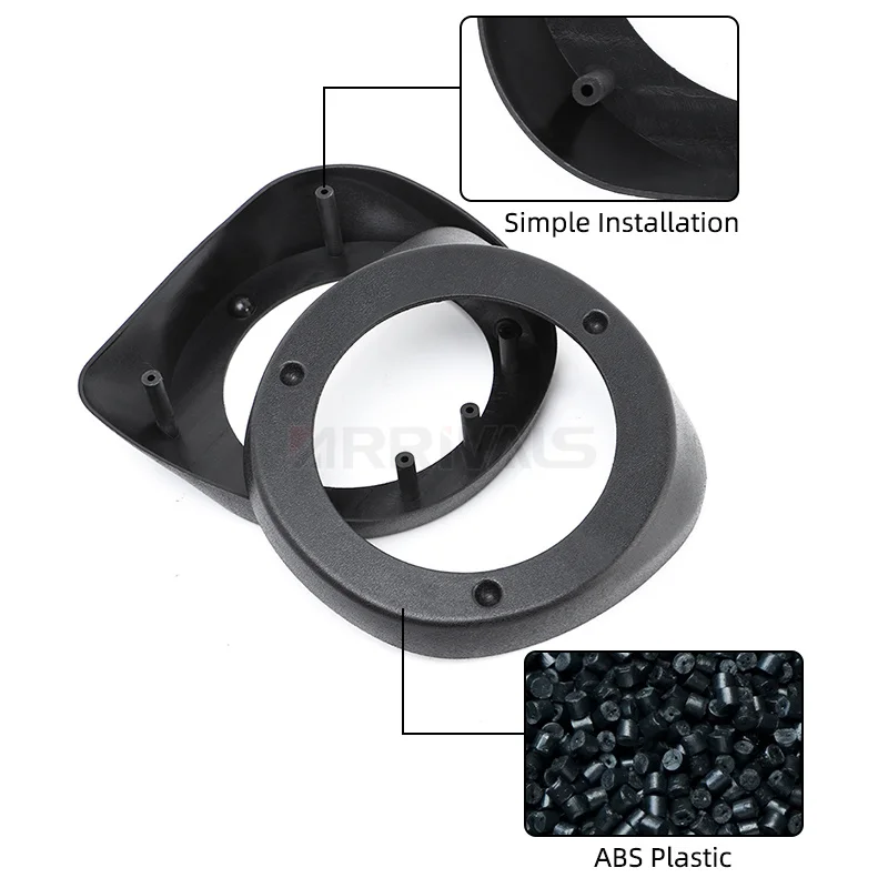 Carénage Inférieur Ventilé Avec Grilles Haut-parleur Pour Harley Touring (1993-2023) - Noir Brillant