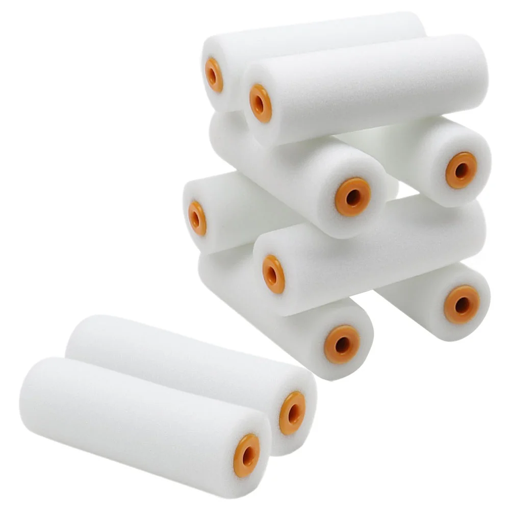 10.5cm Sponge Paint Foam Paint Roller Sleeves Sponge Foam Roller Sleeves Nap Replacement Painting Brushes Handle paint roller paint brush