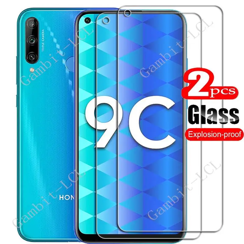 

Закаленное защитное стекло для Honor 9C диагональю 6,39 дюйма, 2 шт.