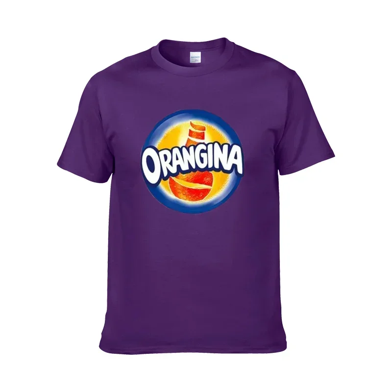 Orangina Orange Soda Pop Graphic Tee Shirt