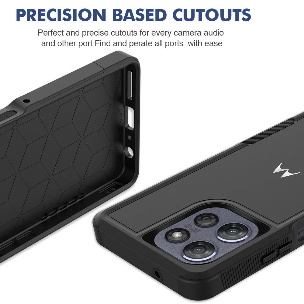 Military Grade Anti-Drop Armor Phone Case - 2-in-1 Protection Cover