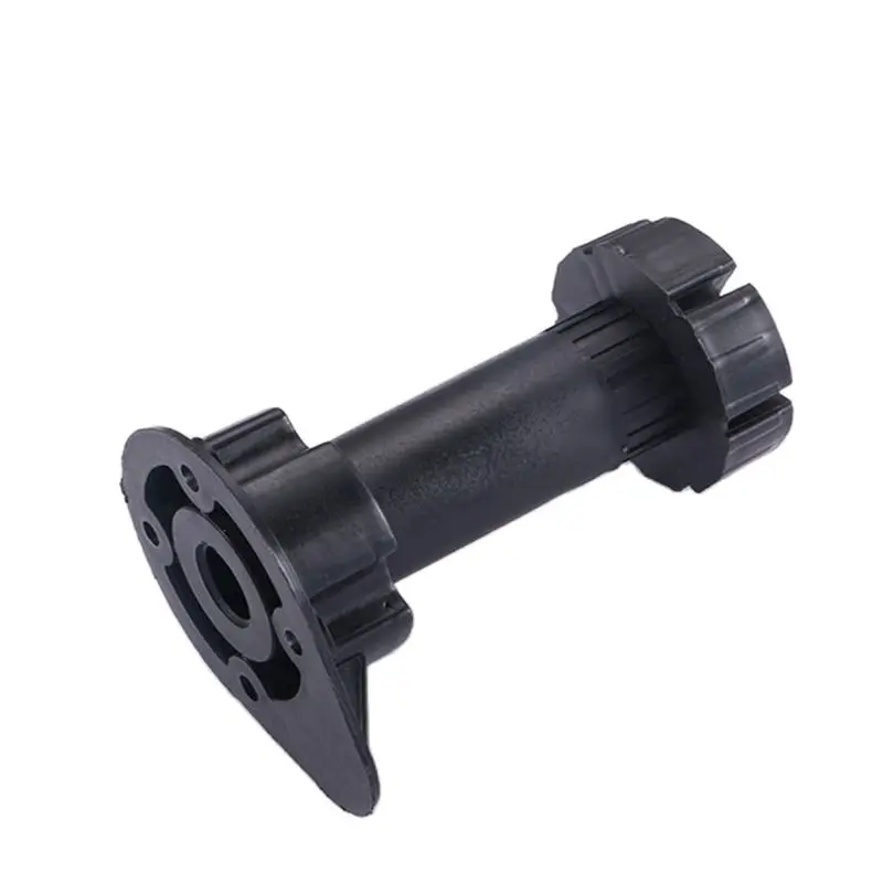 Loumaxx Lot De 4 Pieds Réglables Noires |Pieds 100-120Mm Pour Cuisine Ou Salle De Bain |Pieds