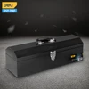 Deli Thickened Metal Tool Box Tool Case 15/20 Inches Empty Large Toolbox Tool bucket Tool Storage Box Metal Tool box Organizer 1