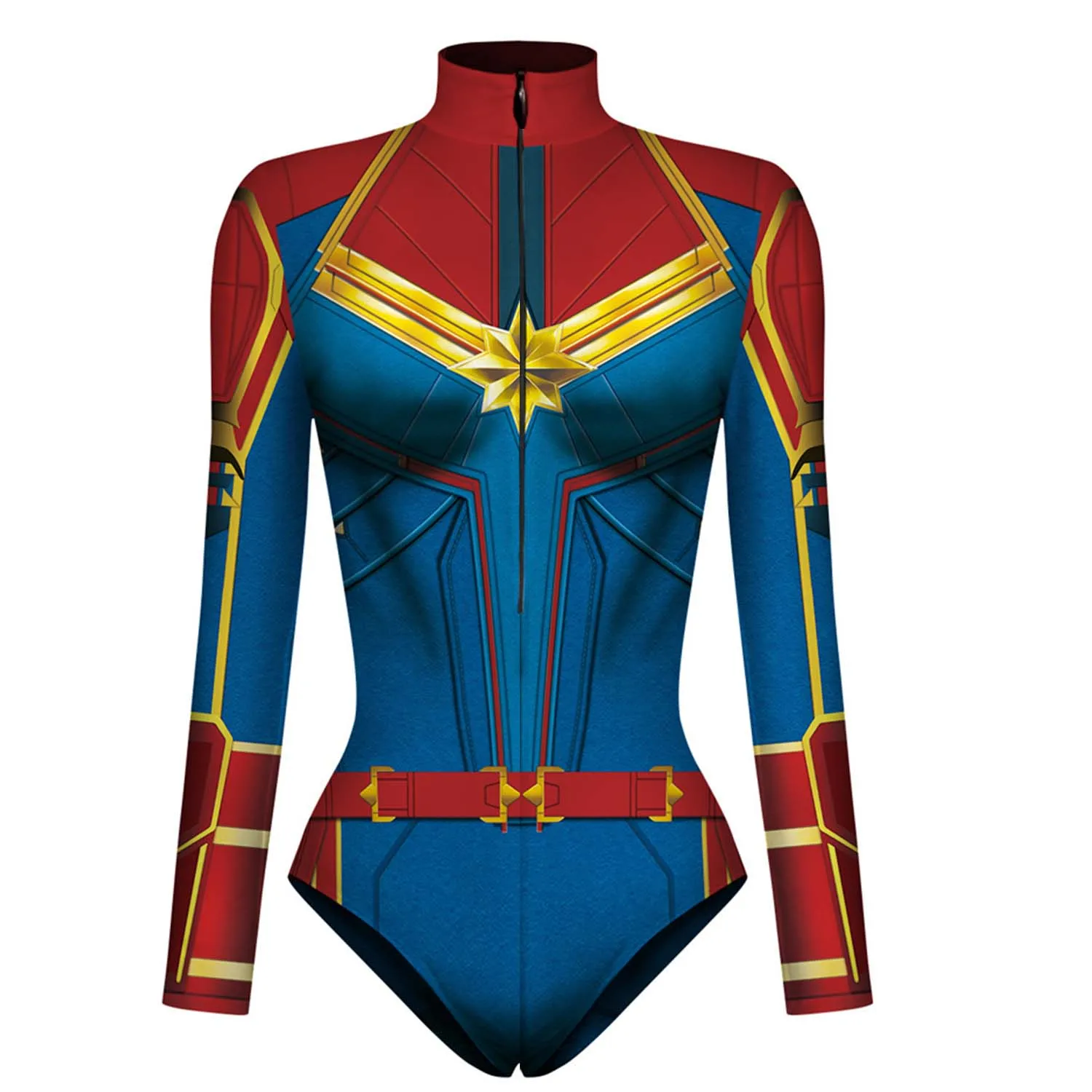 スーパーヒーローボディスーツ女性男性スパイダーマンキャプテン