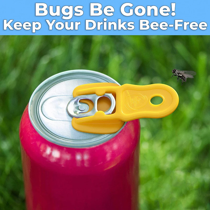 Manual Easy Can Opener Reusable Opener for Coke Beer Soda Drink Use in Party Picnic BBQ Camping Kitchen Opener Tool Random Color