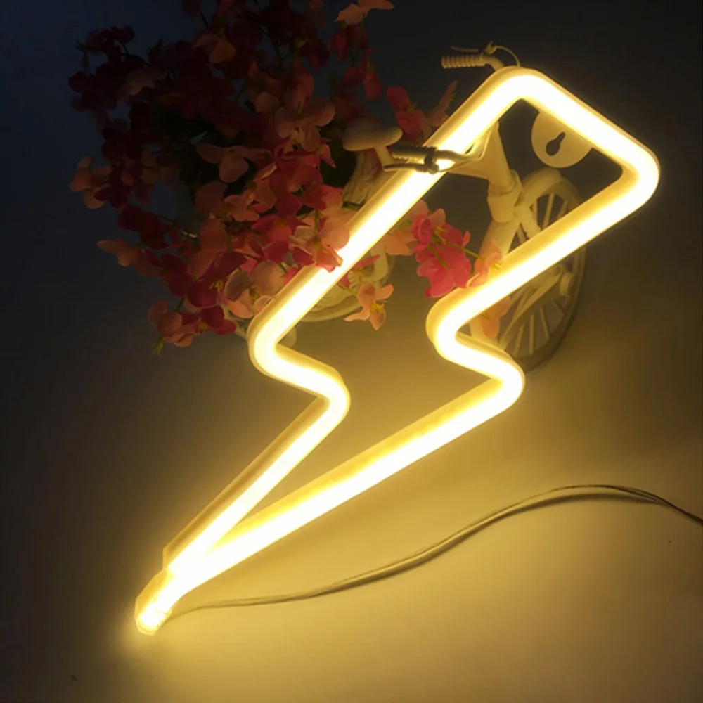 LED Neon Sign Light, Amor, Piscando, Nuvem,