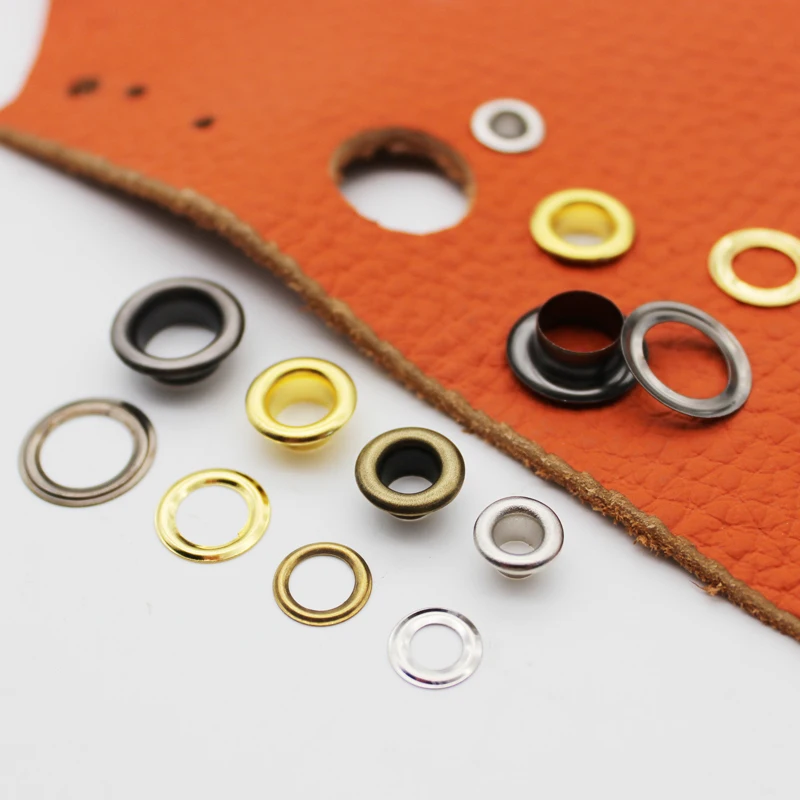 Description Picture 2 of itemWholesale Eyelet With Washer Leather Craft Repair Grommet 3mm 4mm 5mm 6mm 8mm 10mm 12mm 14mm 17mm 20mm