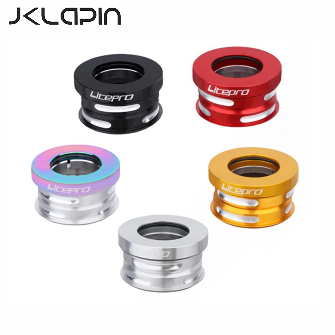 JKLapin Litepro Bicycle Headset 44MM Head Set Builtin Aluminum Alloy