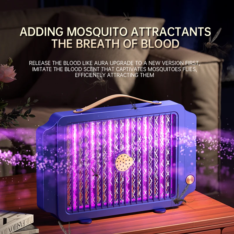 Electric Mosquito Killer Indoor Outdoor 3000V High Power Fly Bug Zapper Repellent Wall Mounted Mosquitos Killing Lamp USB plug